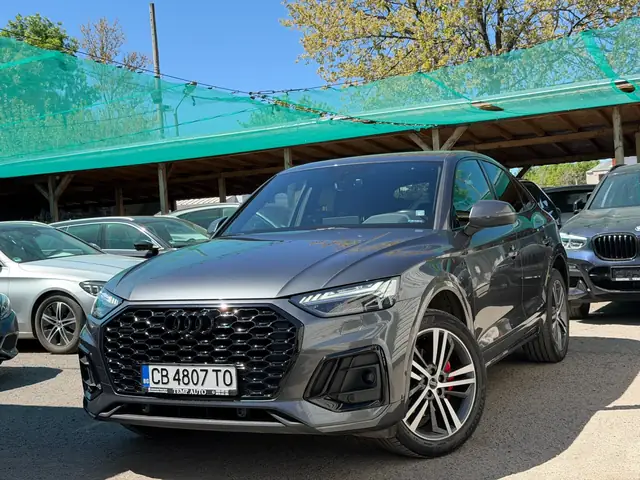 Audi Q5, тъмно сив, 2021 г. – снимка от автокъщата