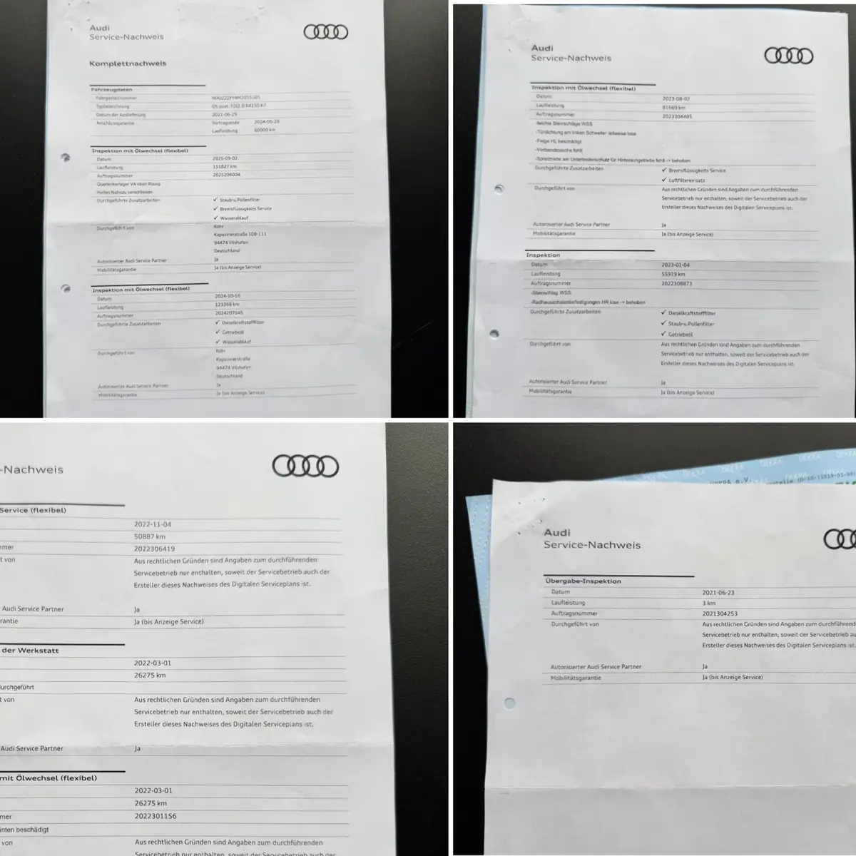 Audi Q5 2021 г., сив, документи, снимка 17 от 17