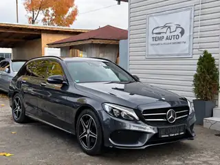 Mercedes-Benz C 220 2015 г., тъмно сив, снимка 3