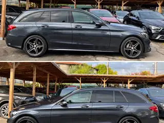 Mercedes-Benz C 220 2015 г., тъмно сив, снимка 4