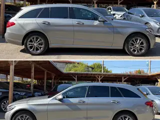 Mercedes-Benz C 220 2015 г., тъмно сив, снимка 4