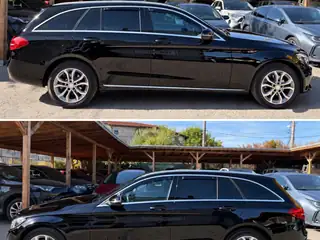 Mercedes-Benz C 220 2017 г., черен, снимка 4