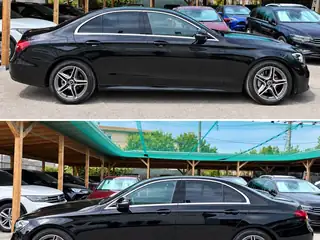 Mercedes-Benz E 220 2022 г., черен, снимка 4