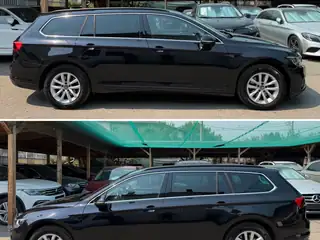 VW Passat 2022 г., черен – снимка 4